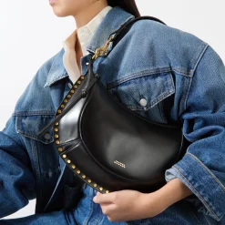 Naoko Smooth Studded Crossbody Bag