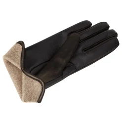 Nappa Leather Lined Touch-Screen Gloves