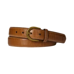 Narrow Leather Belt