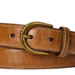 Narrow Leather Belt