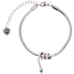 Sale LYNOTT JEWELLERY Nathair Nímhe Snake Bracelet Silver