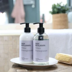 Fashion MAX BENJAMIN Natural Hand Lotion White Pomegranate 300ml