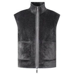 Naval Reversible Faux Fur Gilet