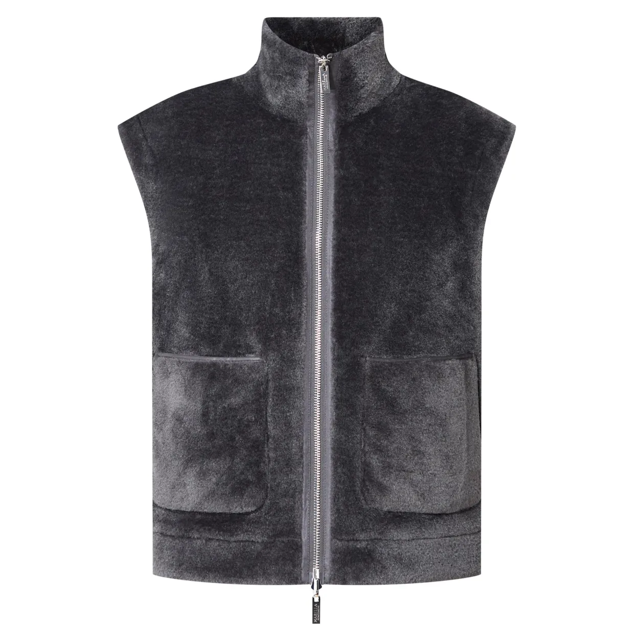 Naval Reversible Faux Fur Gilet