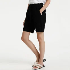 Hot KAFFE Naya Drawstring-Waist Casual Shorts