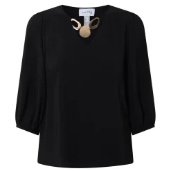 Necklace Detail Blouse