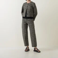 Neoma Leopard Straight Leg Jeans