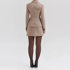 Sale HOUSE OF CB Nerida Puppytooth Mini Skirt