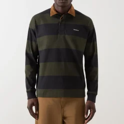 Newclose Stripe Rugby Sweatshirt