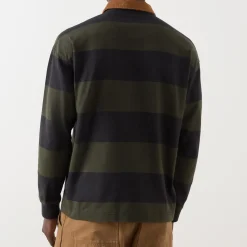 Newclose Stripe Rugby Sweatshirt