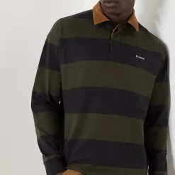 Newclose Stripe Rugby Sweatshirt