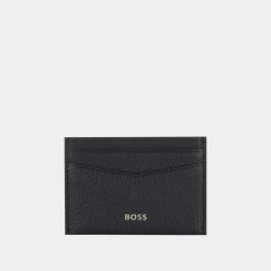 Sale BOSS Newcross Logo Leather Cardholder
