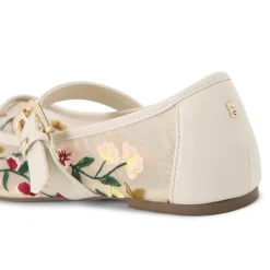 Outlet KG BY KURT GEIGER Nina Mesh Floral Ballet Flats