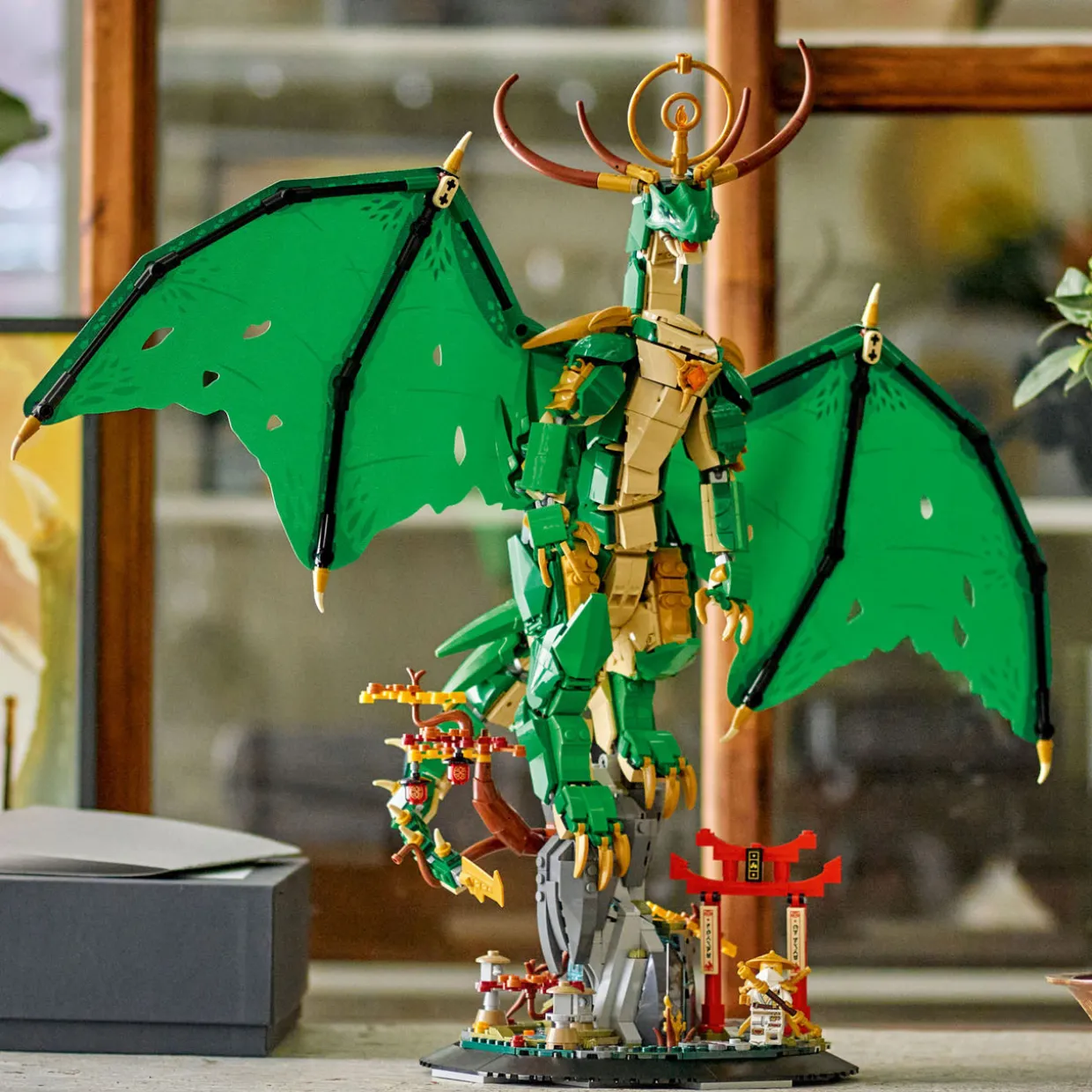 NINJAGO® The Guardian Dragon Display Building Kit