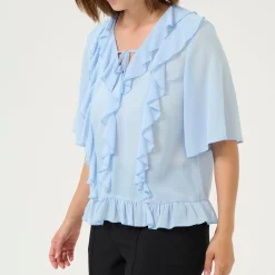 Ninna Frill-Detail Blouse