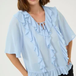 Ninna Frill-Detail Blouse