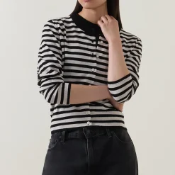 Fashion PART TWO Noelani Striped Cardigan