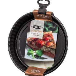 Best STELLAR Non-Stick Fluted Flan Tin With Loose Base 20cm