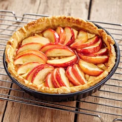 Best STELLAR Non-Stick Fluted Flan Tin With Loose Base 20cm