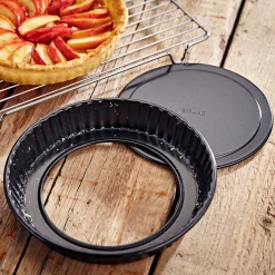 Best STELLAR Non-Stick Fluted Flan Tin With Loose Base 20cm