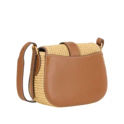 Online KATE SPADE NEW YORK Nouveau Straw Saddle Bag