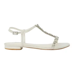 Nuptuals Embellished Flat Sandals