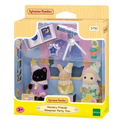 New SYLVANIAN FAMILIES Nursery Friends: Sleepover Party Trio Set