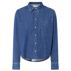 Obbia Logo Denim Shirt