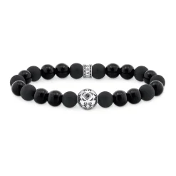 Best THOMAS SABO Obsidian Beaded Bracelet