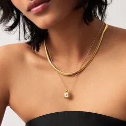 October Birthstone Necklace