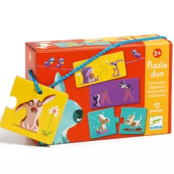 Opposites Educational Puzzle