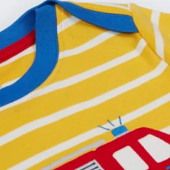 Orion Striped Applique Top