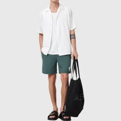 Outlet ALLSAINTS Orlando Logo Drawstring Swim Shorts