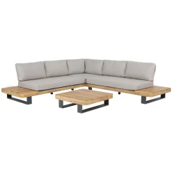 Osaka Garden Corner Set Royal Stone Grey