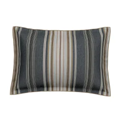 Oscar Duvet Set Charcoal and Tan