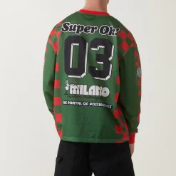 Sale DEUS EX MACHINA Overlap Moto Logo Jersey