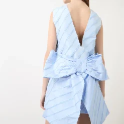 Outlet STELLA NOVA Oversized Bow Mini Shift Dress