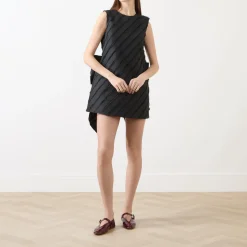 Discount STELLA NOVA Oversized Bow Mini Shift Dress