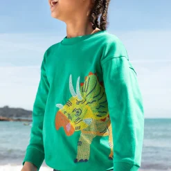 Best FRUGI Owen Embroidered Sweatshirt