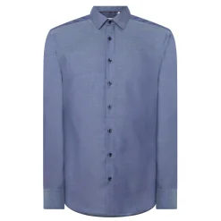 Fashion ETERNA Oxford Contrast Trim Single Cuff Shirt