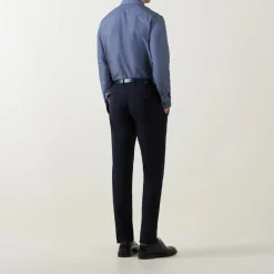 Fashion ETERNA Oxford Contrast Trim Single Cuff Shirt