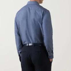 Fashion ETERNA Oxford Contrast Trim Single Cuff Shirt