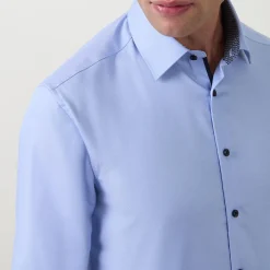 Oxford Contrast Trim Single Cuff Shirt