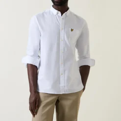 Hot LYLE & SCOTT Oxford Long-Sleeve Logo Shirt