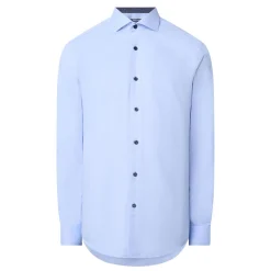 Oxford Trim Single-Cuff Formal Shirt