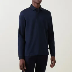 Outlet BOSS Pado Long-Sleeved Polo Shirt