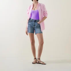 Pamela Seersucker One-Piece Swimsuit