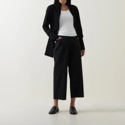 Panel Stretch Zip-Up Sweater