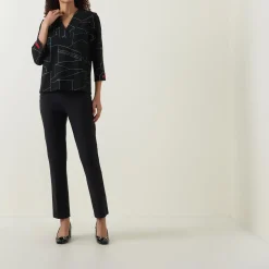 Panelled Long-Sleeved Top