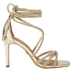 Outlet CARVELA Paparazzi Metallic Heeled Sandals